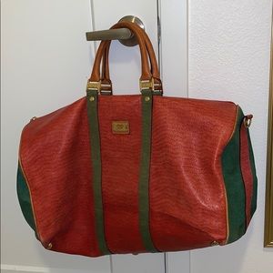 Authentic Mario Valentino Duffel Bag